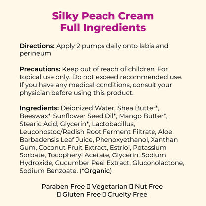 Silky Peach Cream